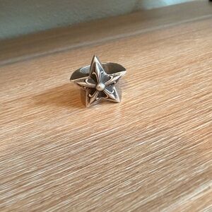 Chrome Hearts Silver Star Ring